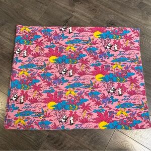 Vintage Material fabric piece Panda bears ,
Monkeys jungle sweatshirt material